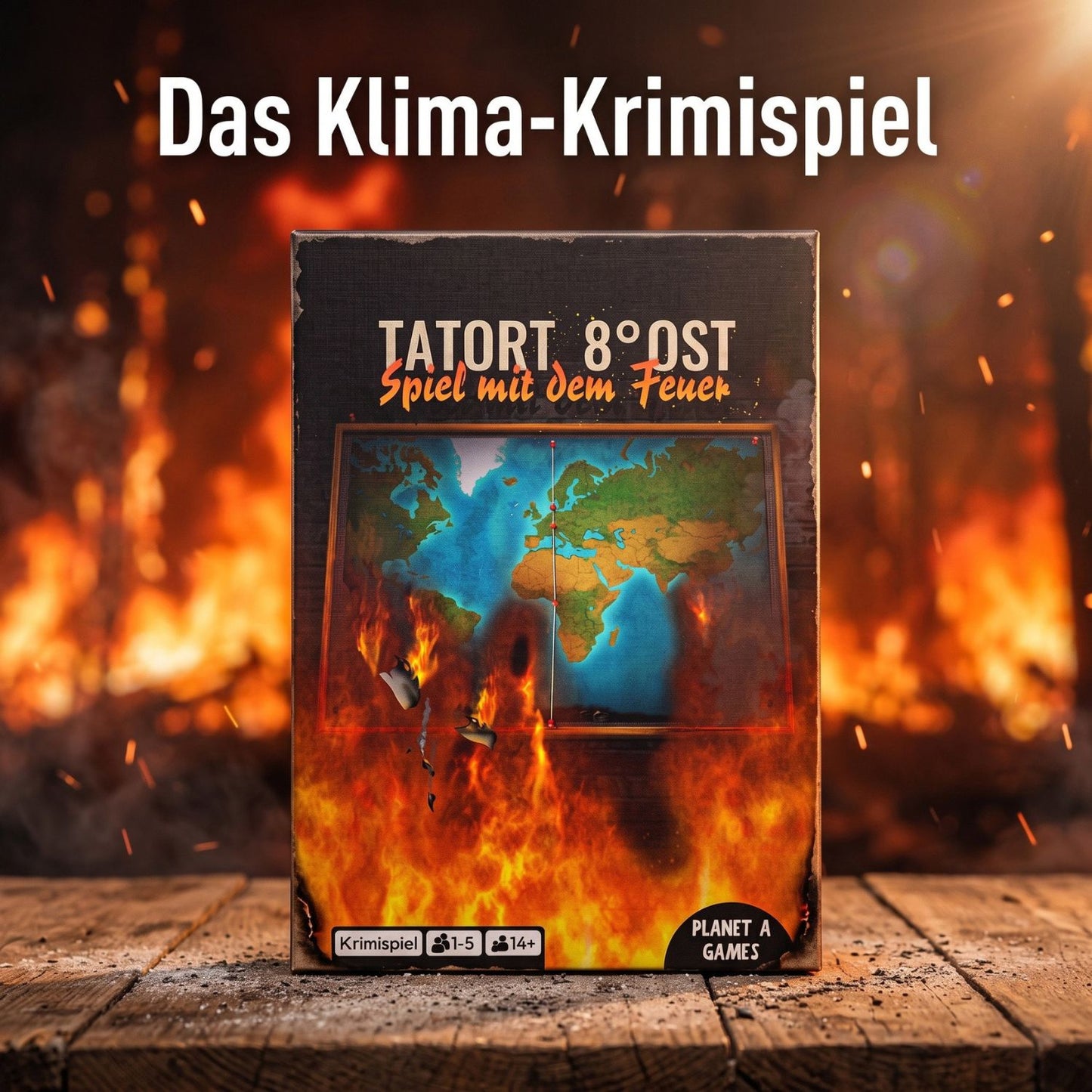 Tatort 8° Ost - Spiel mit dem Feuer
