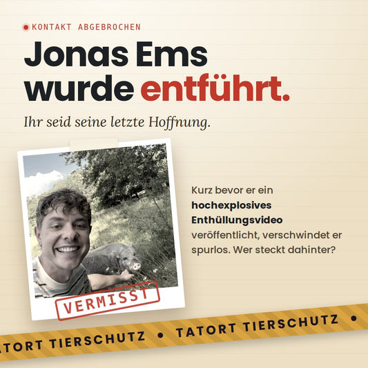 Tatort Tierschutz - Spurlos verschwunden